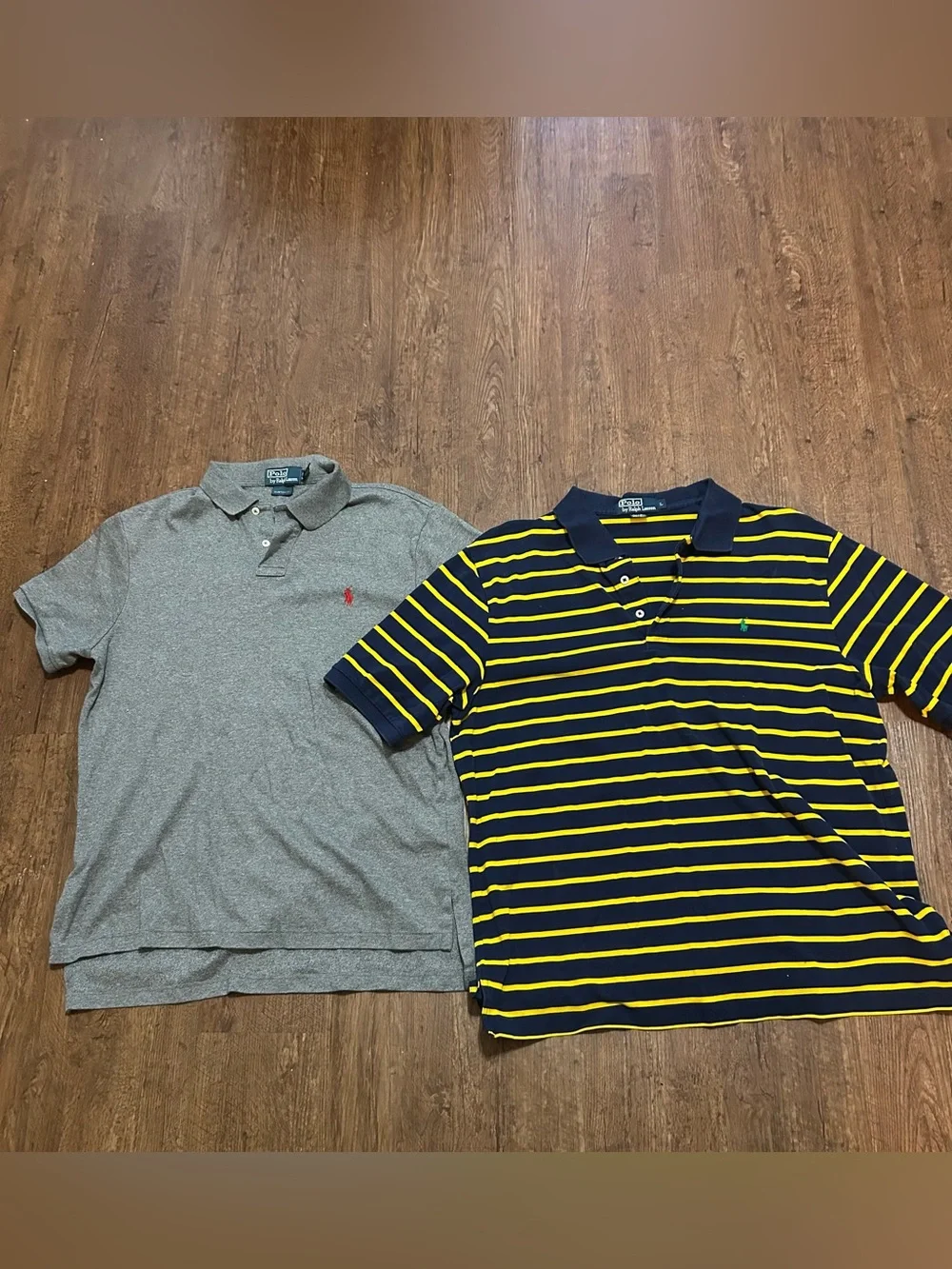 Polo Ralph Lauren Men’s Large Polo Shirt Bundle Lot of 2